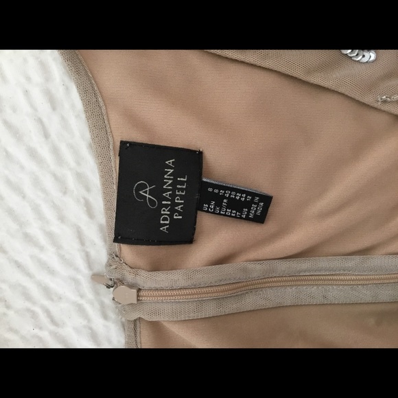 Cocktail Dress Adrianna Papel 4 Holiday parties! Deep V. Flattering fit! - Picture 3 of 3